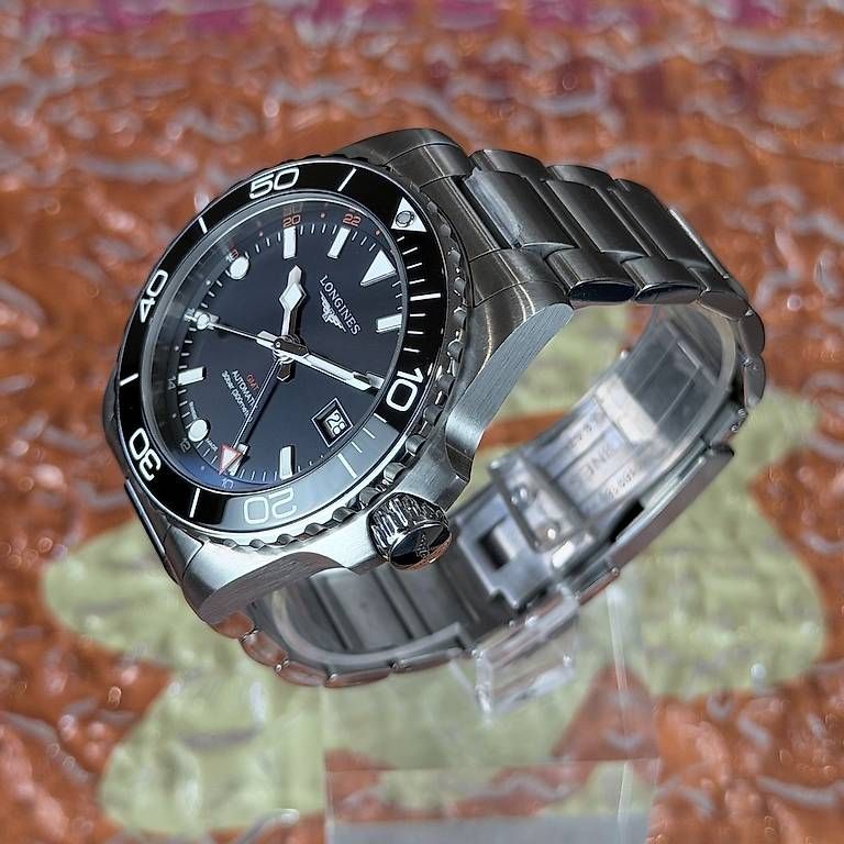 Orologi: Longines Hydroconquest GMT L3.790.4.56.6 – Usato da Genève venduto da minty.watches 1