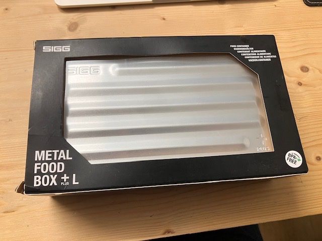 Cucine complete: SIGG Metal Food Box Plus Large – Nuovo e nell'imballaggio originale da Thalwil venduto da Trainspotter 3