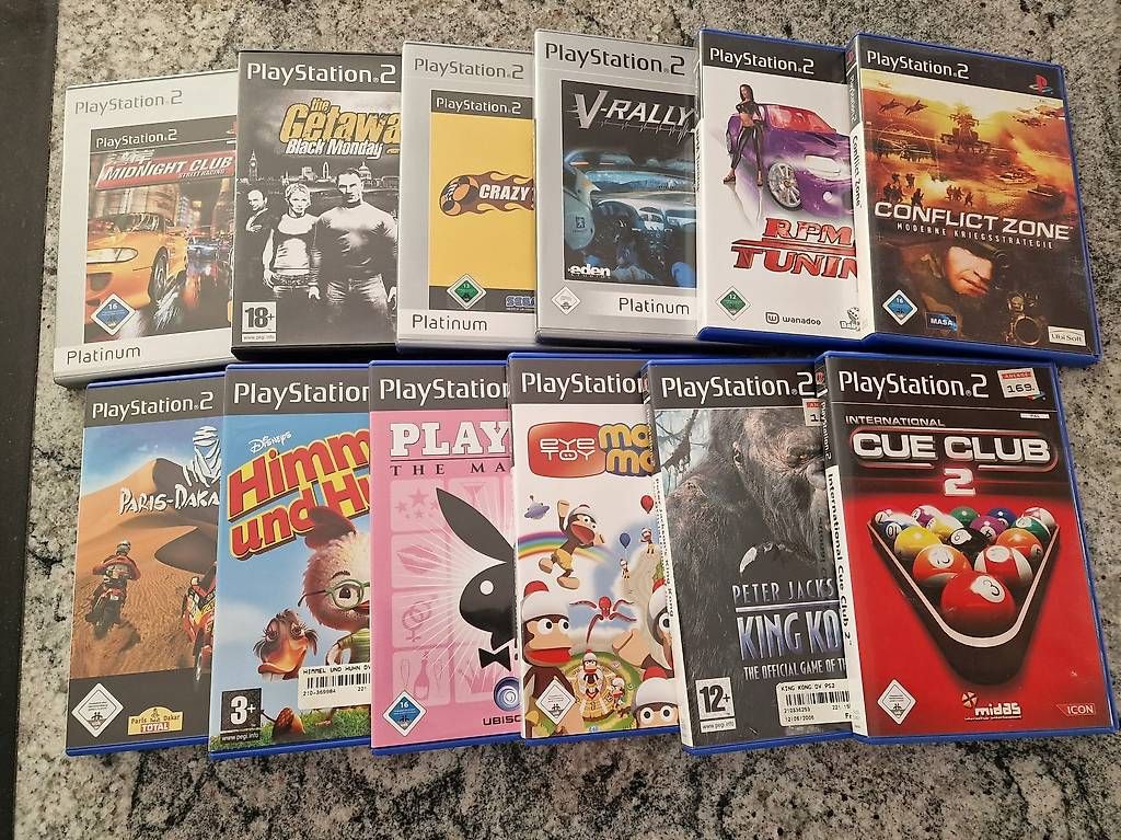 Sony Jeux: 12 Playstation 2 Games – D'occasion à Stetten SH par rx4