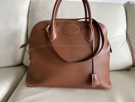 HERMÈS PARIS SAC BOLIDE 35, caramel