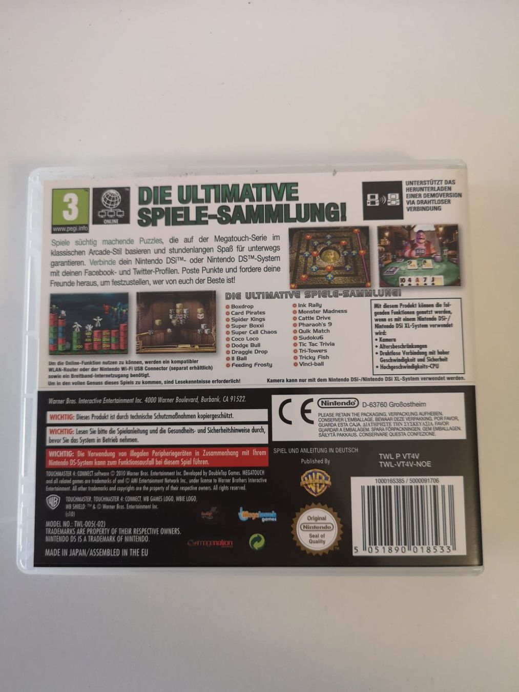 Giochi: Touch Master 4 Connect (Nintendo DS) – Usato da Herisau venduto da Seyashop1 2