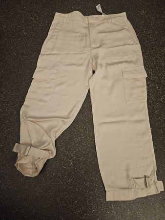 Zara Hose, Beige, Grösse M