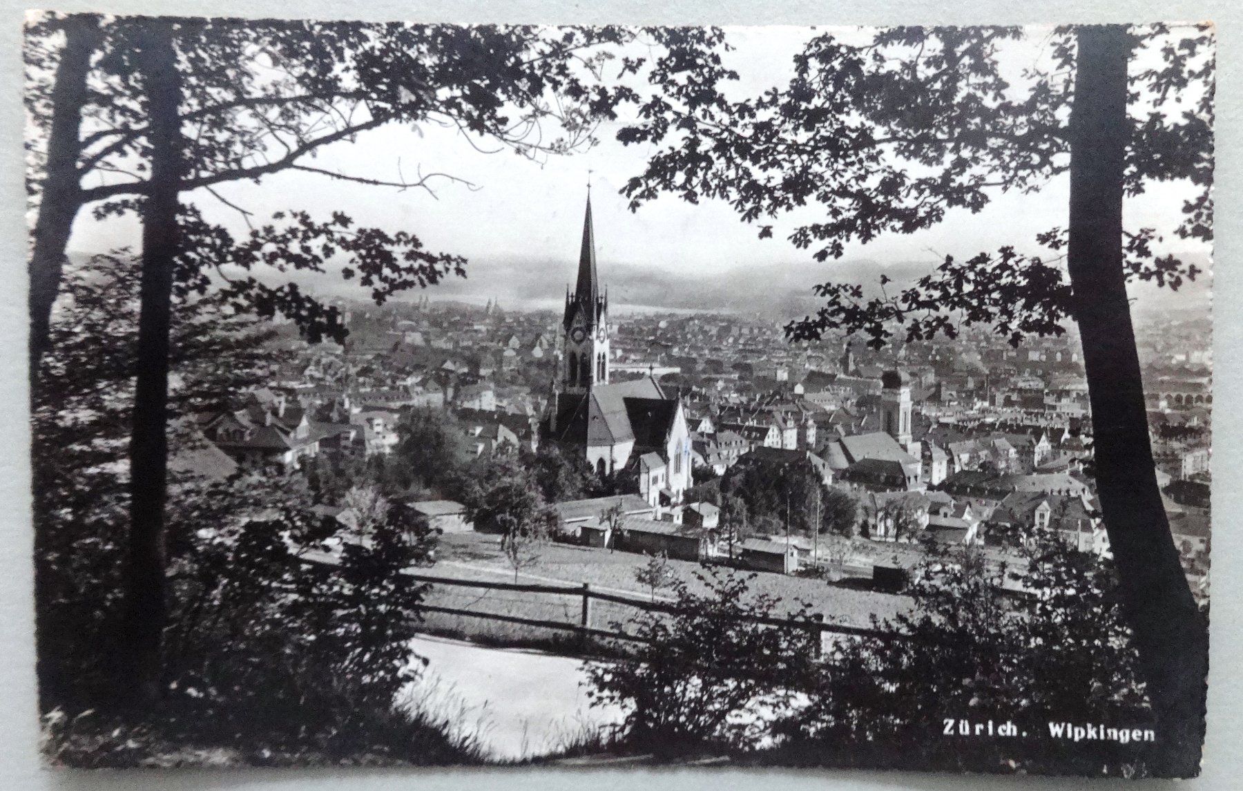 Cartoline postali: Zürich, Wipkingen – Difettoso da Fétigny venduto da Billy2miny
