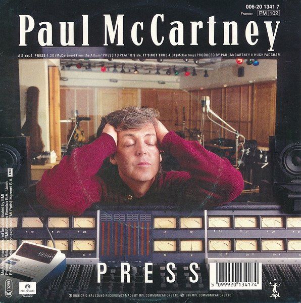 Schallplatten: McCartney Paul: Press 7" – Gebraucht aus Steinhausen von Vilivinili 1