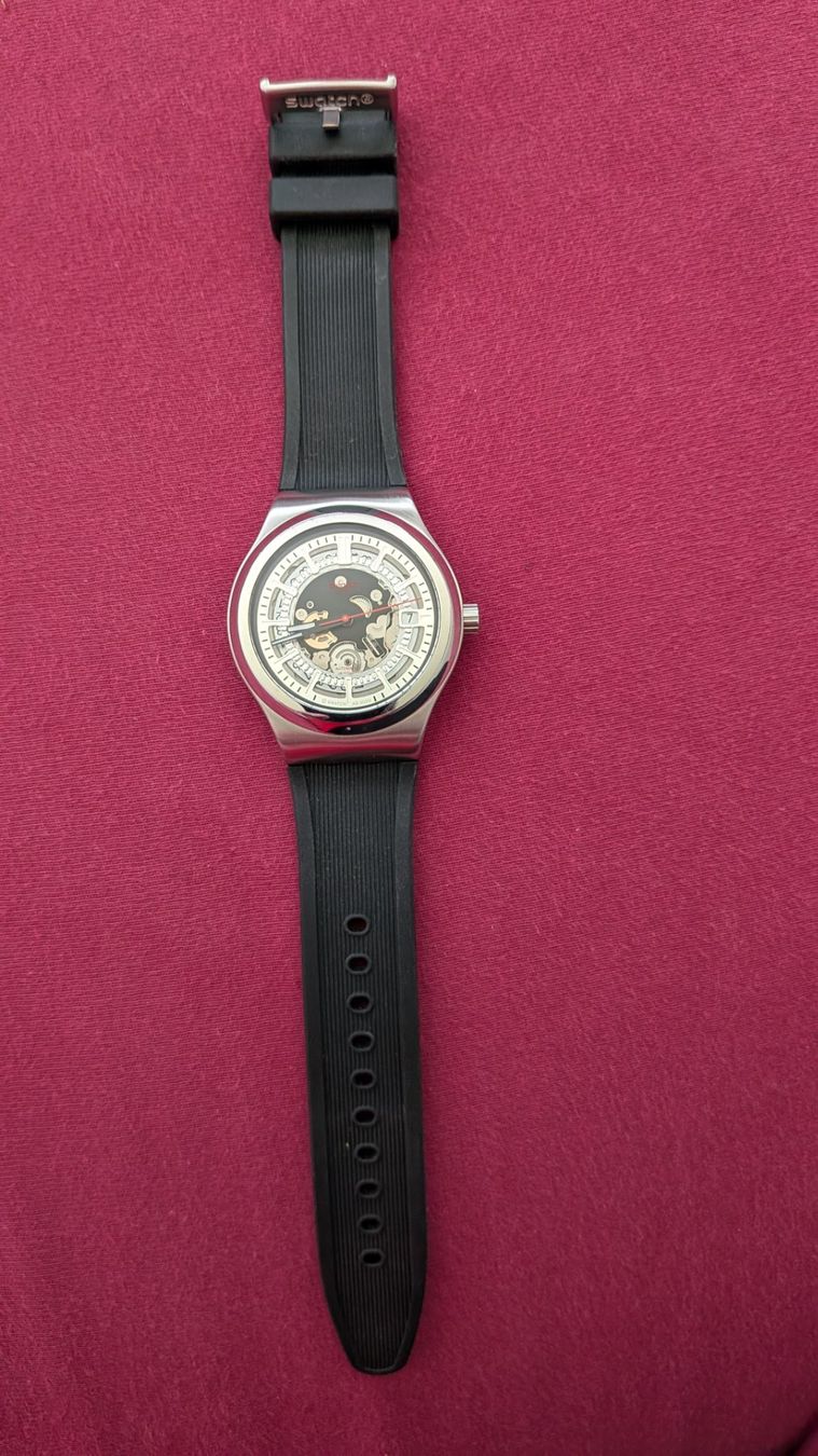 Swatch Uhren: Swatch YIS431 - SISTEM THROUGH AGAIN Herrenuhr – Gebraucht aus Cham von IKKEN 5