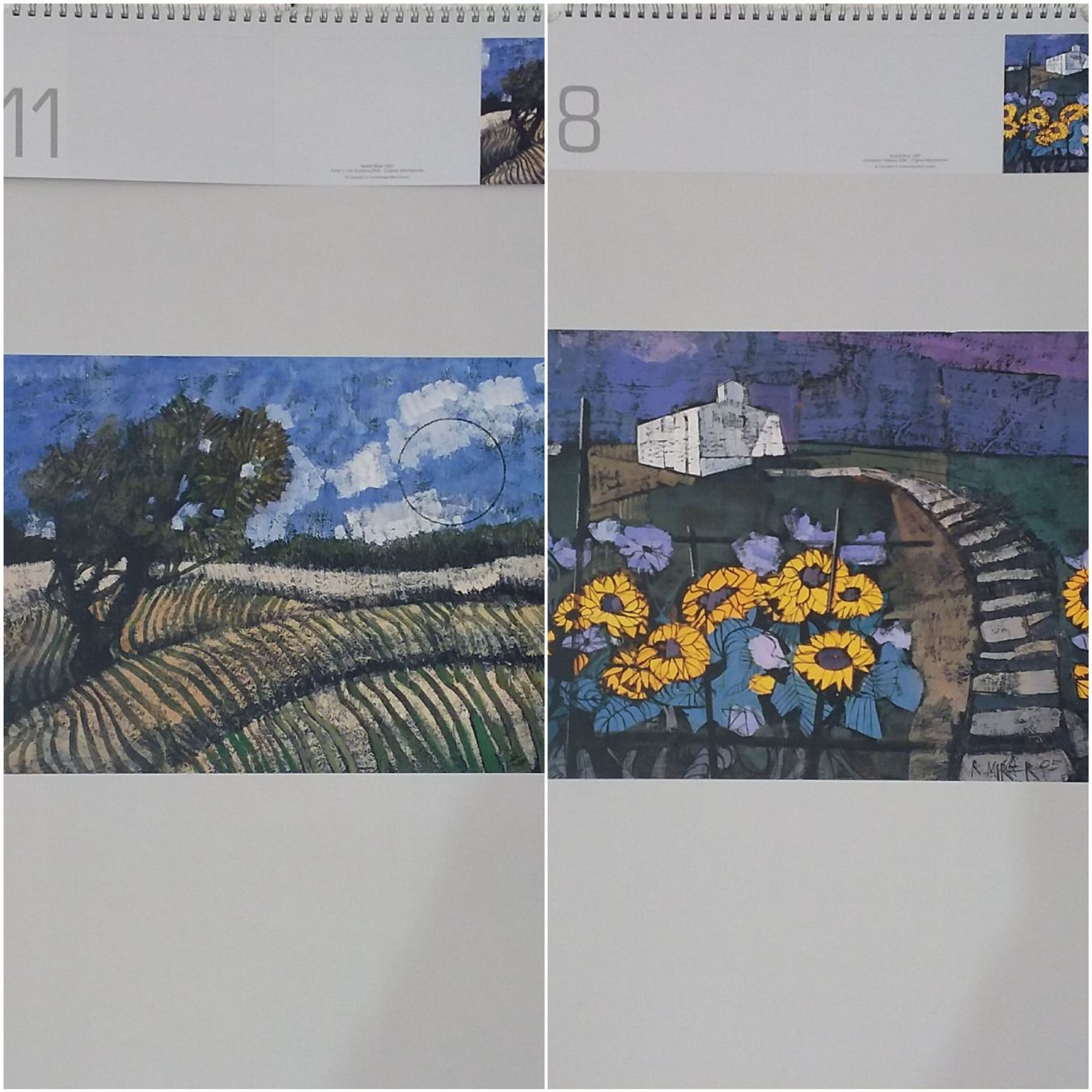 Calendari: R. Mirer, Jubiläumskalender 2007, signiert – Usato da Hunzenschwil venduto da rotebaer 5