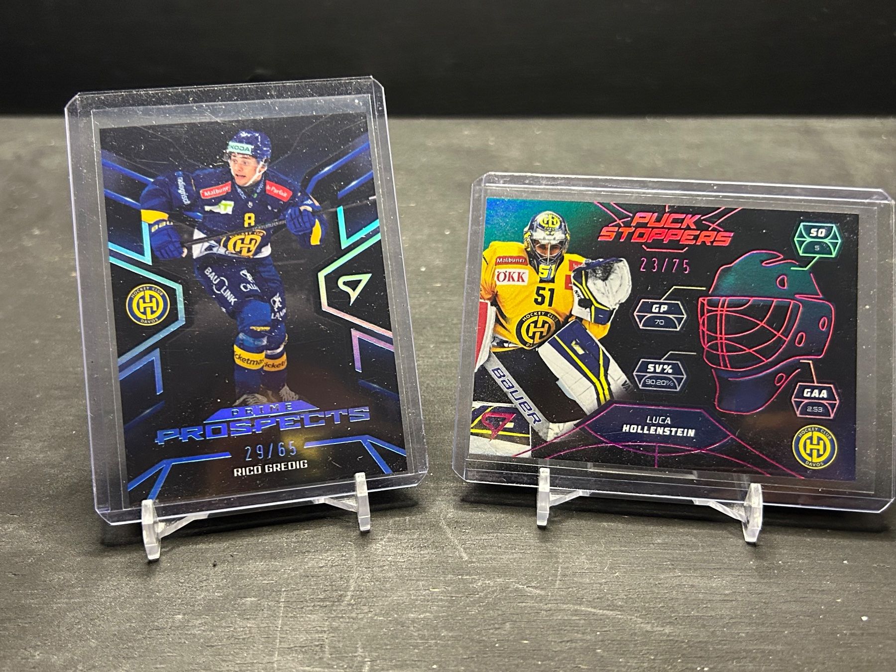 Sportzoo Sammelbilder & Trading cards: Lot Nummerierte Karten des HC Davos – Neu (gemäss Beschreibung) aus Biel/Bienne von JAN-SOLO 1