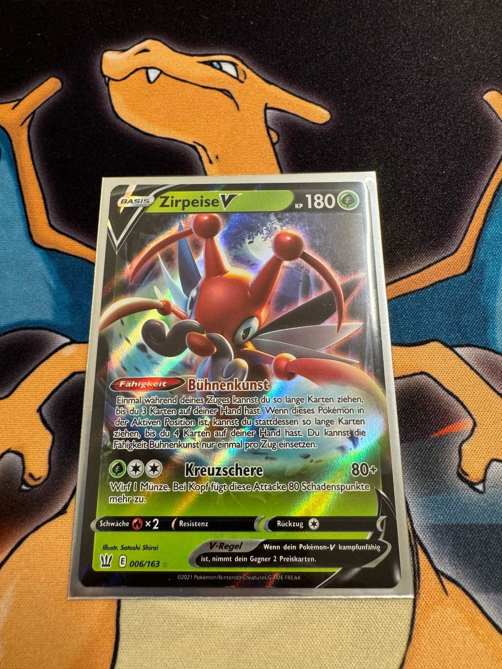 Pokémon Carte collezionabili: Zirpeise V (BST 6) - Kampfstile – Nuovo (secondo la descrizione) da Bülach venduto da Pfrenzel