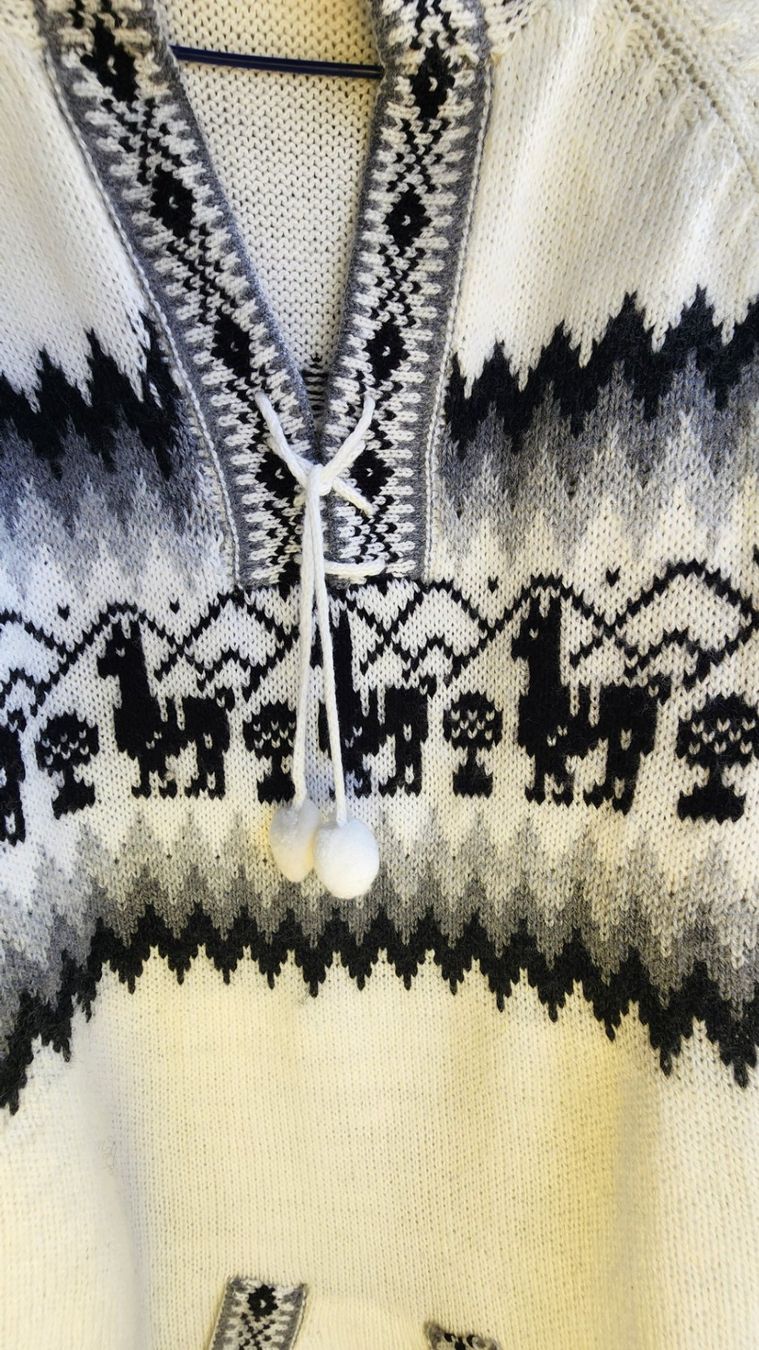 Pullover & Sweatshirts: wunderschöner Alpaka Pullover Gr.L, Farbe Weiss, NEU!! – Neu (gemäss Beschreibung) aus Lima- Peru von Alpaka-Haus 2