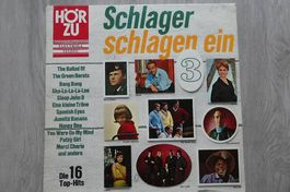 LP Hör zu,  Schlager schlagen ein 3 .
