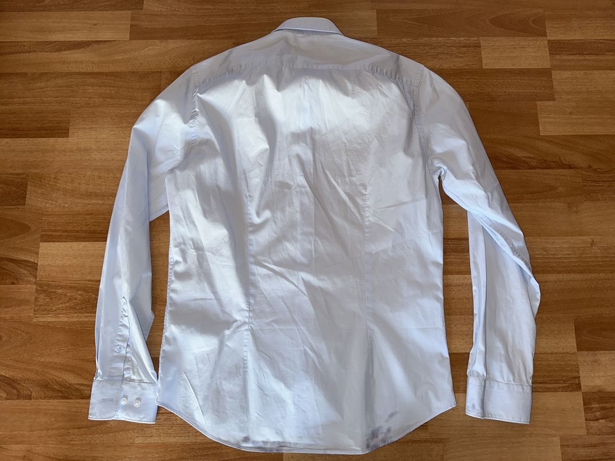 We Camicie: WE Herrenhemd Slim & Stretch, Hellblau Gr. M  – Usato da St. Gallen venduto da mai_2lcj 1