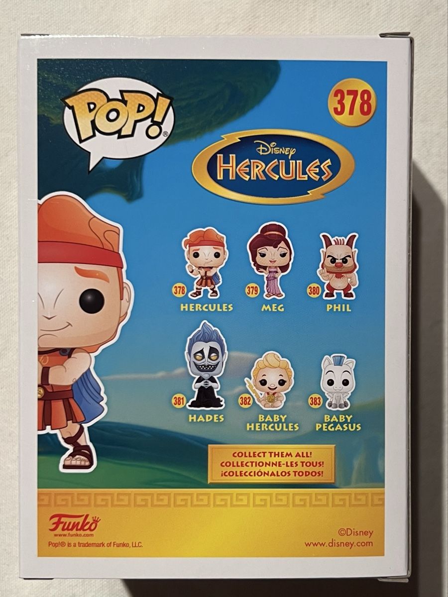 Funko Figuren: Funko Pop Disney Hercules Vinyl Figur 378 – Neu (gemäss Beschreibung) aus Rafz von SaintCruz 2