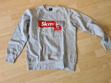 Pulli, Sweatshirt, origineller Aufdruck Skrrrr, S/M