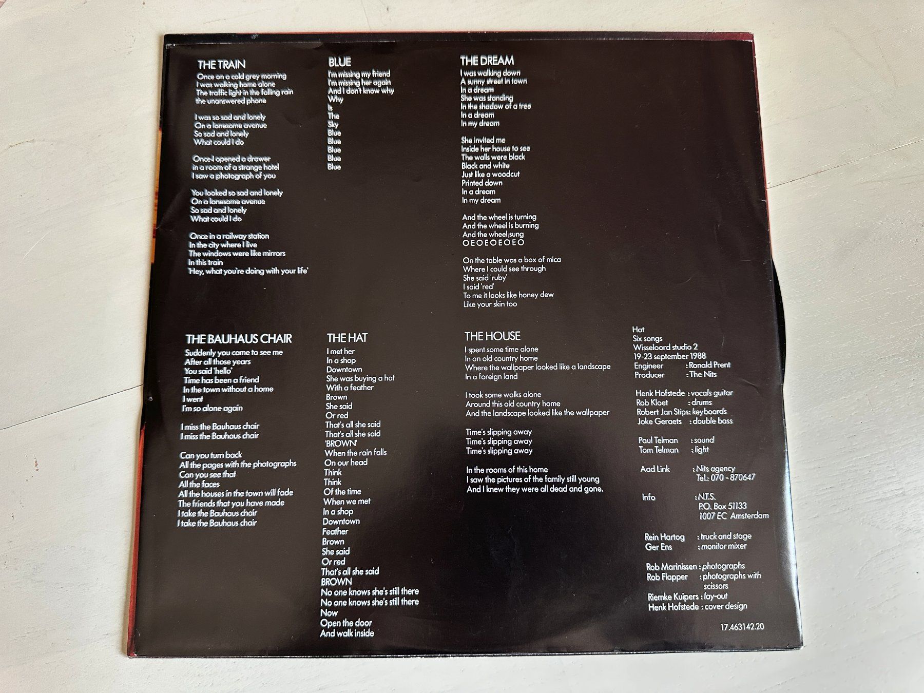 Dischi in vinile: NITS  Kult LP Hat Top Hit inkl. original Text Innenhüllen – Usato da Basel venduto da Partridge 2