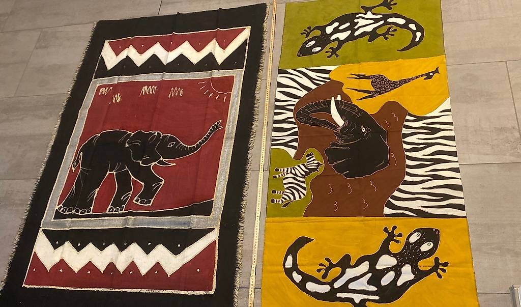 Tutte le decorazioni: Tier Decke Wandbehang Tuch aus Namibia – Usato da Erlinsbach SO venduto da ren_rvc9
