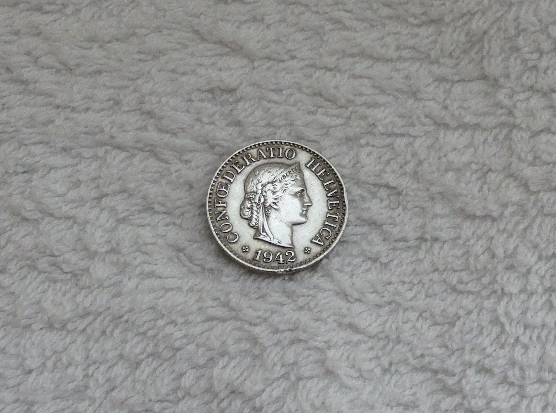 Tutti le monete: 10 centimes/rappen 1942 – Usato da Nyon venduto da Ilmi09