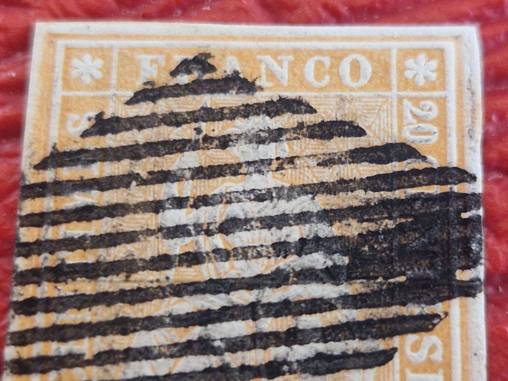 Alle Briefmarken: Strubel 25B, signiert, ab 1.- – Gebraucht aus Burgdorf von Glossy01 1
