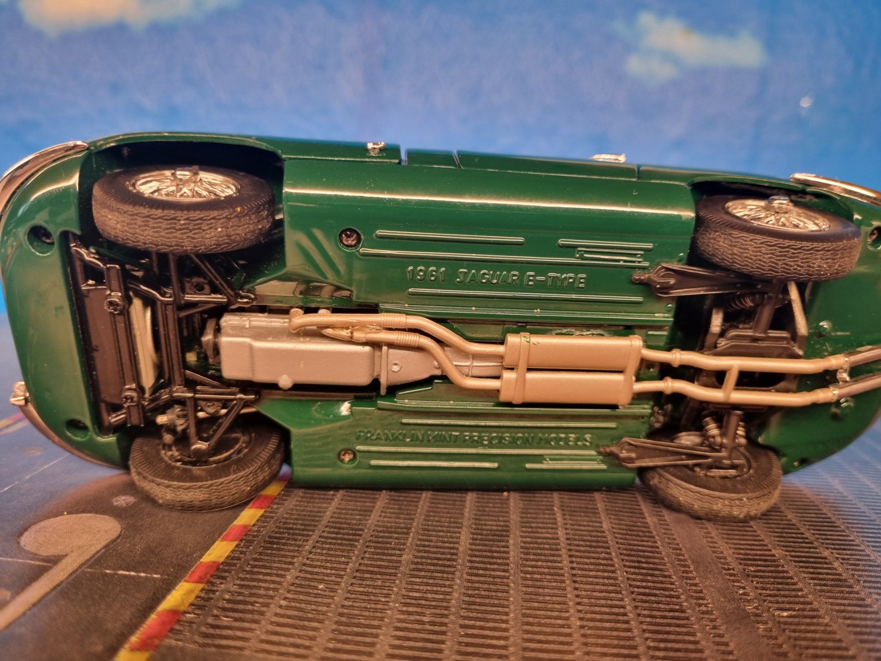 Franklin Mint Modellautos: JAGUAR E 1961 FRANKLIN MINT 1:24 – Gebraucht aus Männedorf von Spezial-Modelle 7