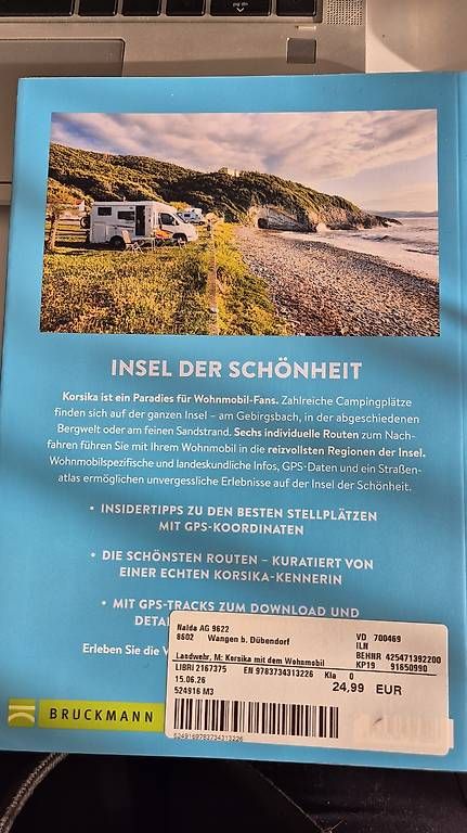Libri: Korsika mit dem Wohnmobil – Nuovo e nell'imballaggio originale da Lyss venduto da shiver_family