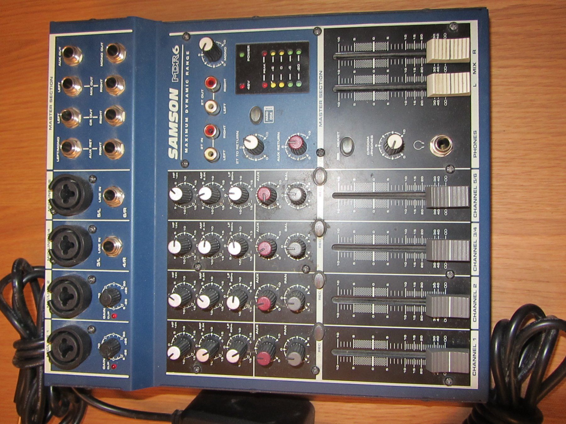 Console di mixaggio: Samson MDR6 Mischpult – Usato da Zürich venduto da bigboss 3