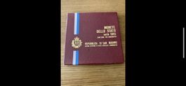 Münzsatz San Marino 1985 Komplett mit Beschreibung