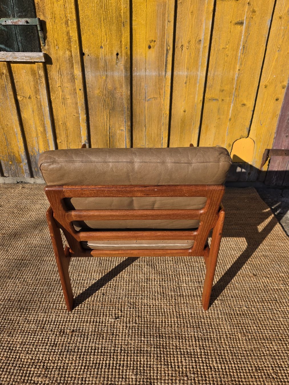 Sessel: Dänischer Teak Sessel von Illum Wikkelsø restauriert – Gebraucht aus Haslen AI von Vintagelix 3