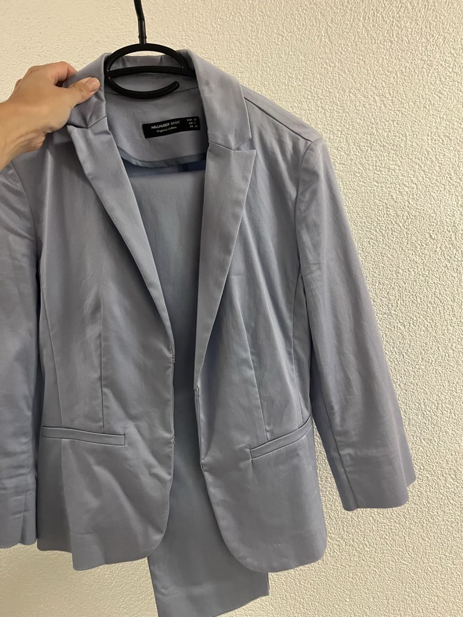 Hallhuber Completi & Tailleur: Damen Blazer + Hose hellblau Grösse 36 – Usato da Schaffhausen venduto da juf_98r9 1