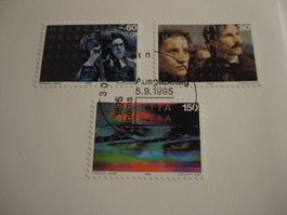 Sondermarken Kono, 1995, FDC Satz  + Einzel, 4 Belege