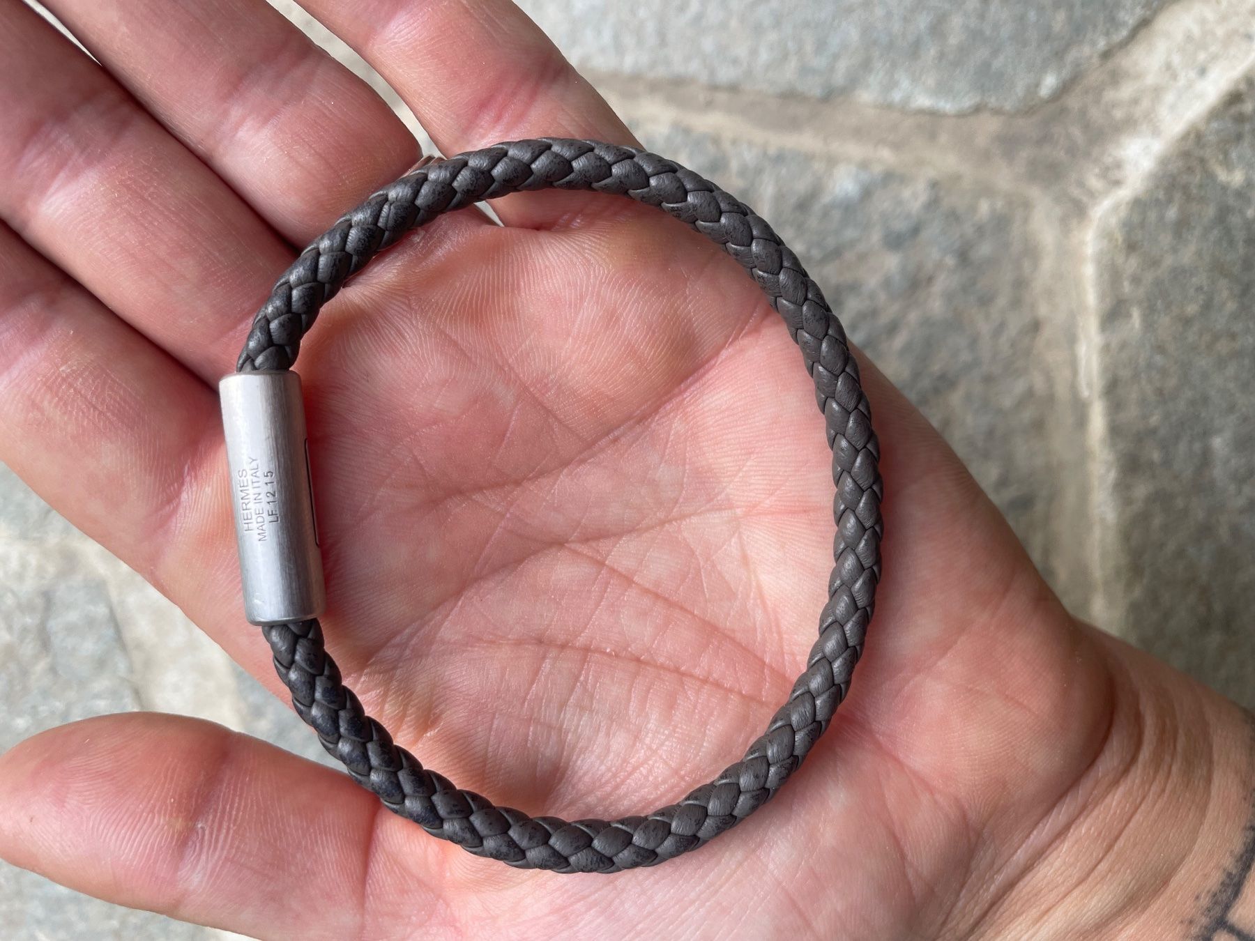 Hermès Bracciali & Braccialetti: Bracelet Hermes Goliath ETAIN T6 – Usato da Erde venduto da tac_75wp