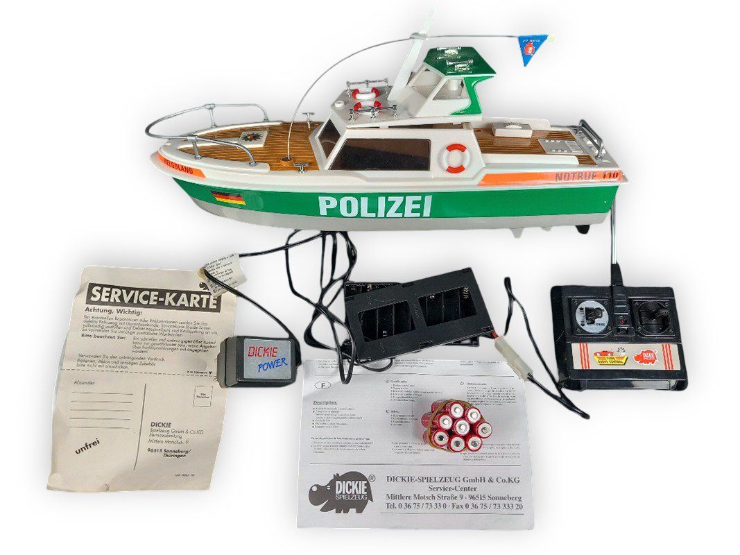 Dickie Toys RC Kits de montage: DICKIE RC SOS-BOAT – D'occasion à Hünenberg par Restwert_Zug