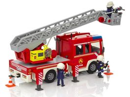 Playmobil Feuerwehrleiterwagen 9463 guter Zustand