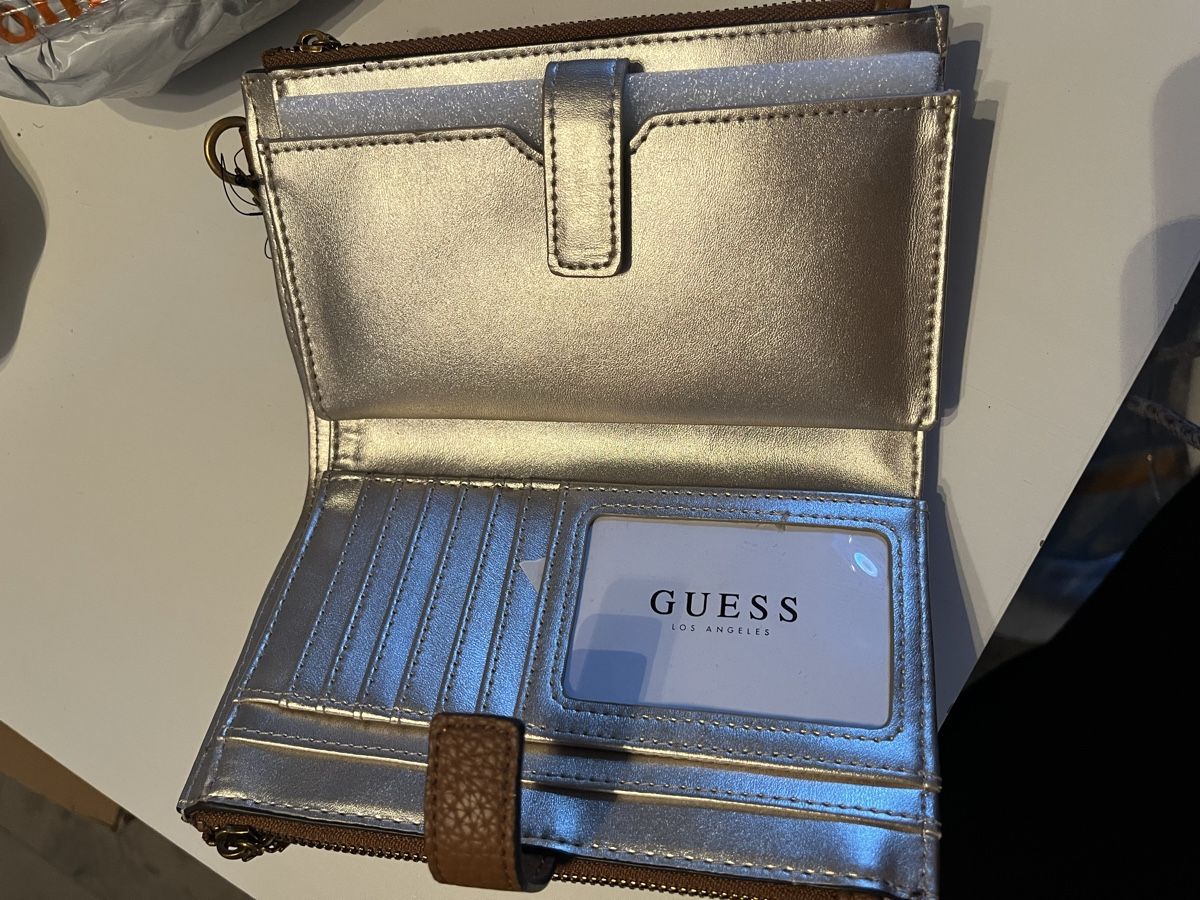 Guess Portafogli: Guess Portmonee braun – Nuovo e nell'imballaggio originale da Gockhausen venduto da Lali013 2