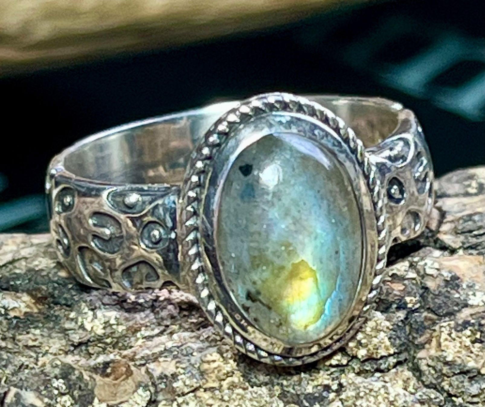 Ringe: Labradorit Ring – Neu (gemäss Beschreibung) aus Diegten von hamofi57