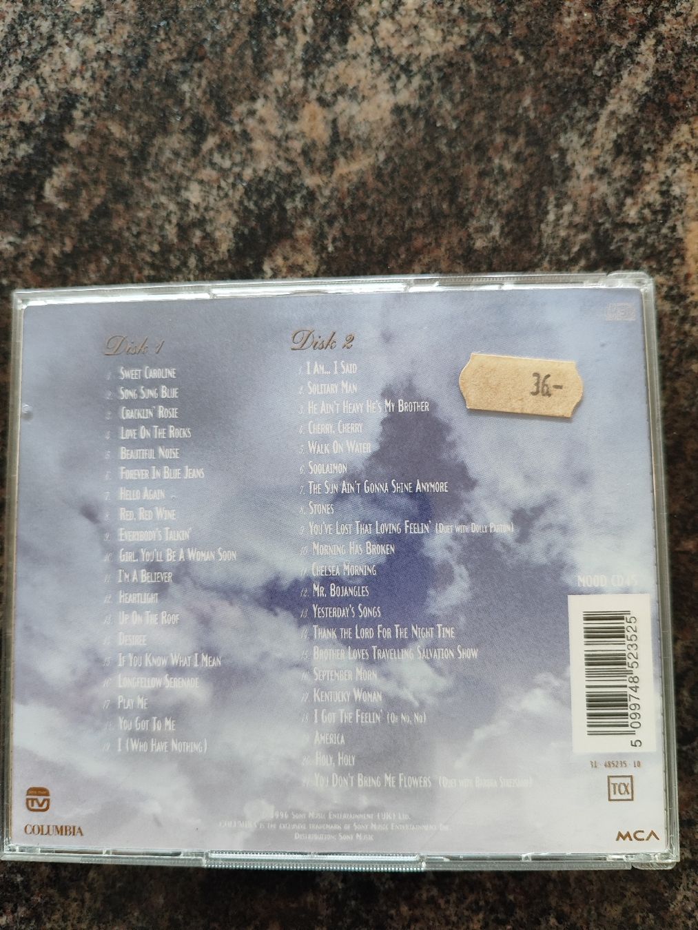 CDs: CD, Neil Diamond, Doppel-CD von 1996 – Gebraucht aus Madiswil von marmotte63 1