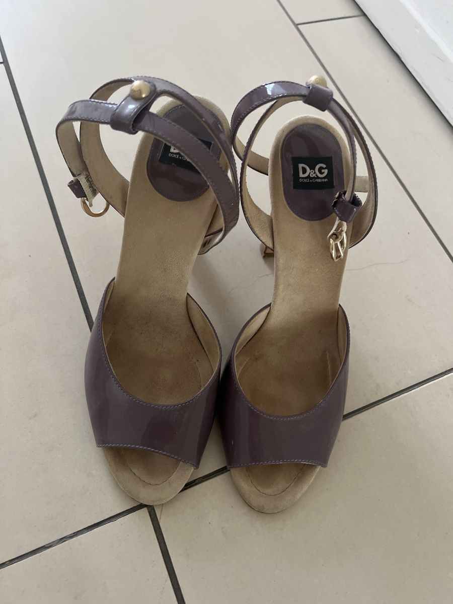 Dolce & Gabbana Damenschuhe: D&G High Heels Gr. 39 Sommer Schuhe Elegant – Gebraucht aus Kaiseraugst von deb_998t