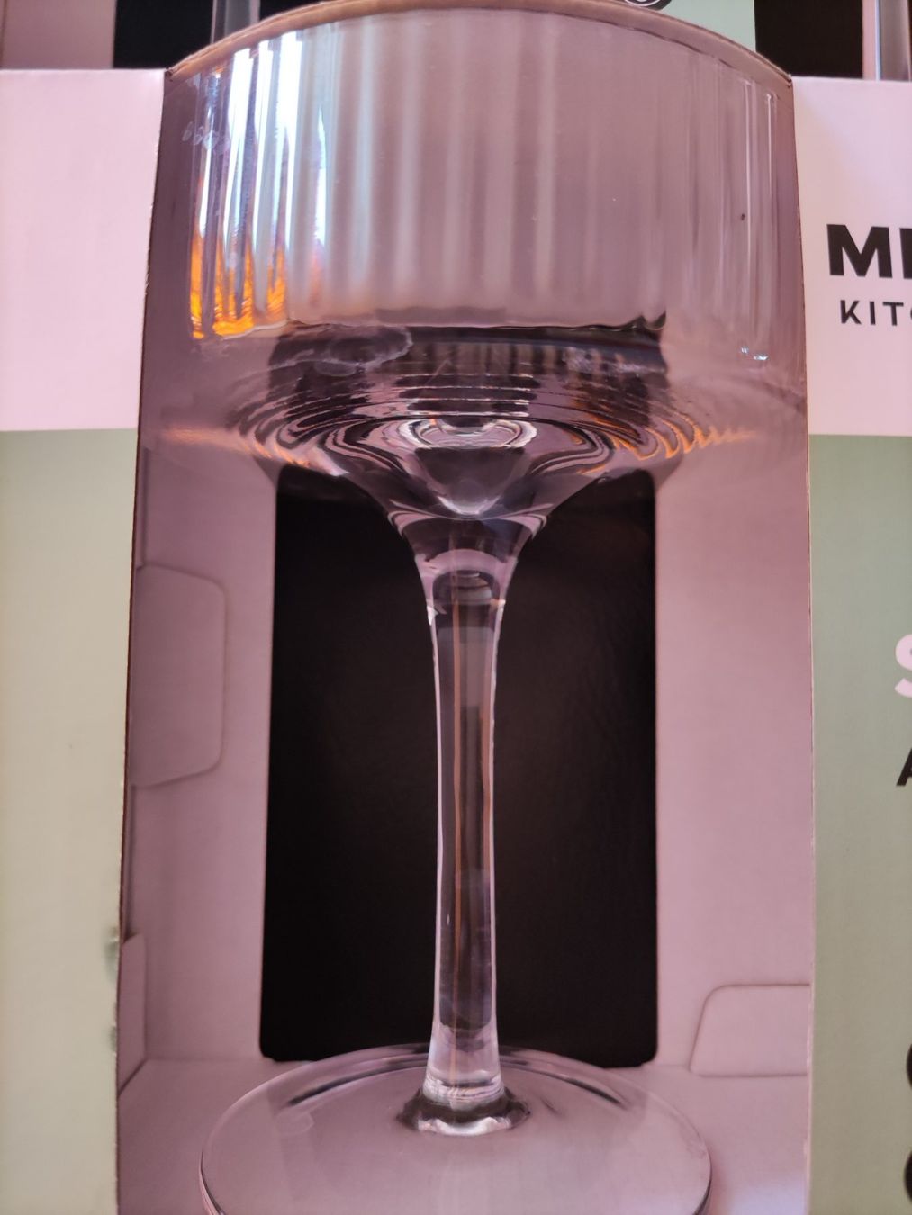 Migros Bicchieri: Migros Kitchen & Co. Champagnerglas Star transparent, 20cl – Nuovo e nell'imballaggio originale da Spreitenbach venduto da lucius2024 2
