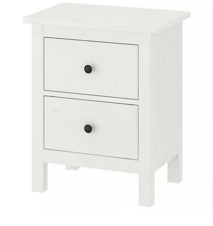 Comodini: Hemnes Nachttisch + passender Spiegel – Usato da Mühlau venduto da ana_75z8 1