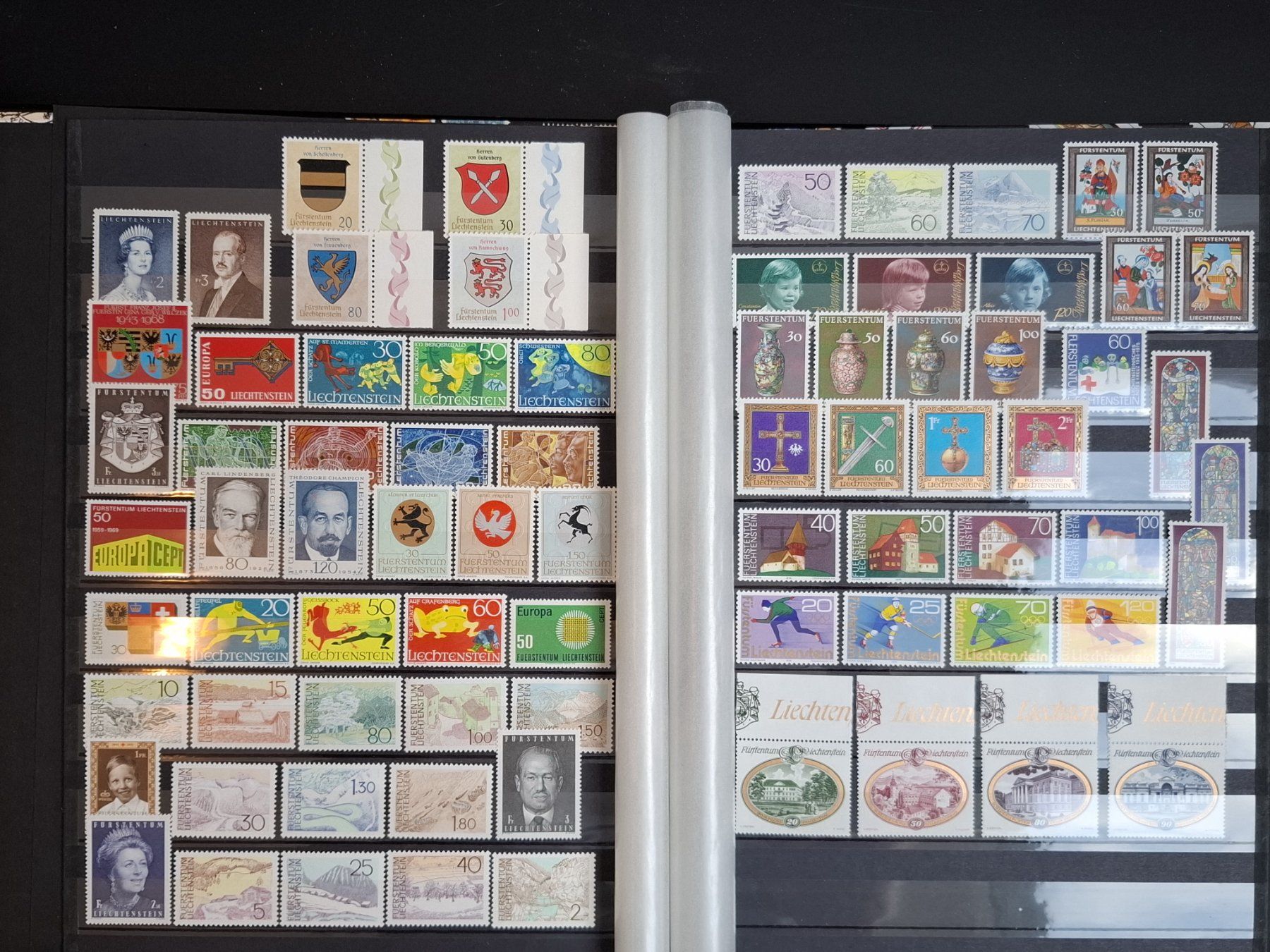 Tutti i francobolli: Liechtenstein 1960 - 1978. Postfrisch. – Nuovo (secondo la descrizione) da Schaffhausen venduto da Mea_85