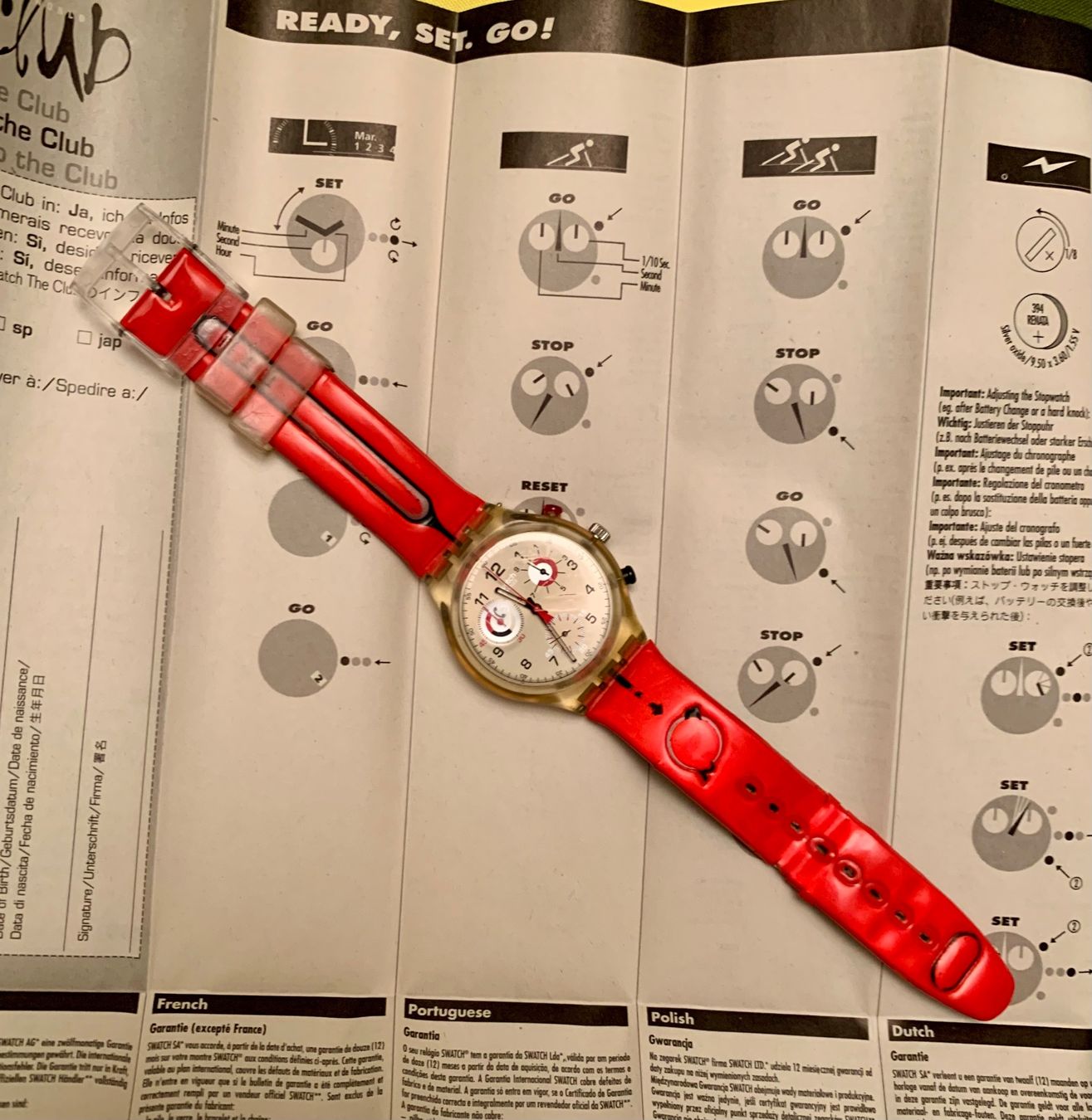 Swatch Uhren: SWATCH CRONO SCK 112 TIME TO CALL 1997 – Gebraucht aus Vacallo von Ro-Ma76 1