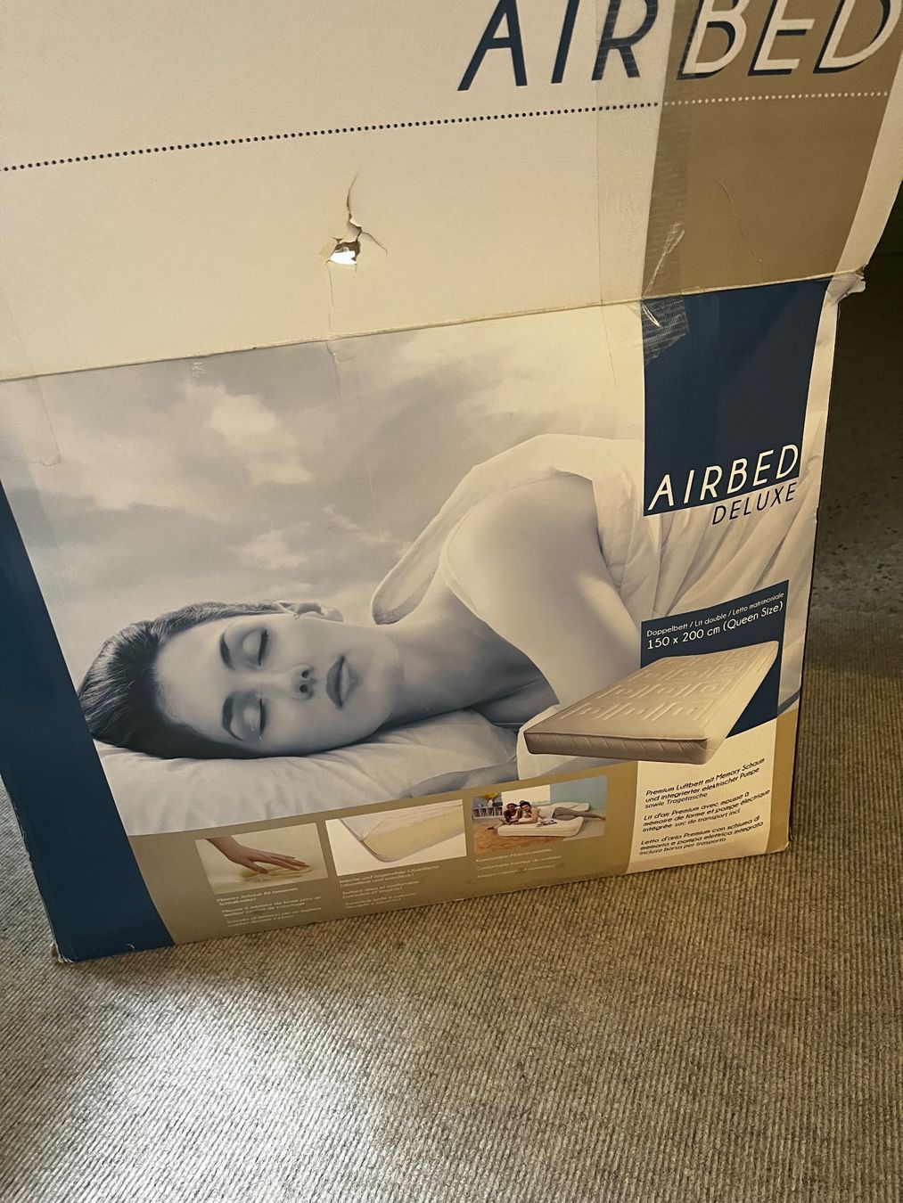 Materassi: Airbett Deluxe 150x200 – Usato da Edlibach venduto da Lowin
