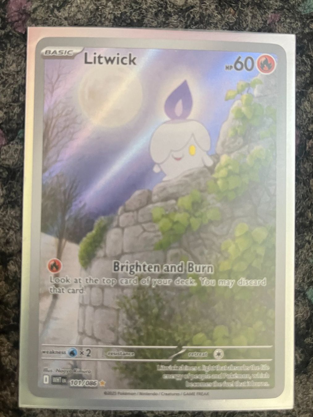 Pokémon Sammelbilder & Trading cards: Lichtel (WHT 101) – Neu (gemäss Beschreibung) aus St. Niklaus VS von tru_vj5x