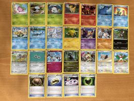 Pokemon Karten Set - Diverse Karten