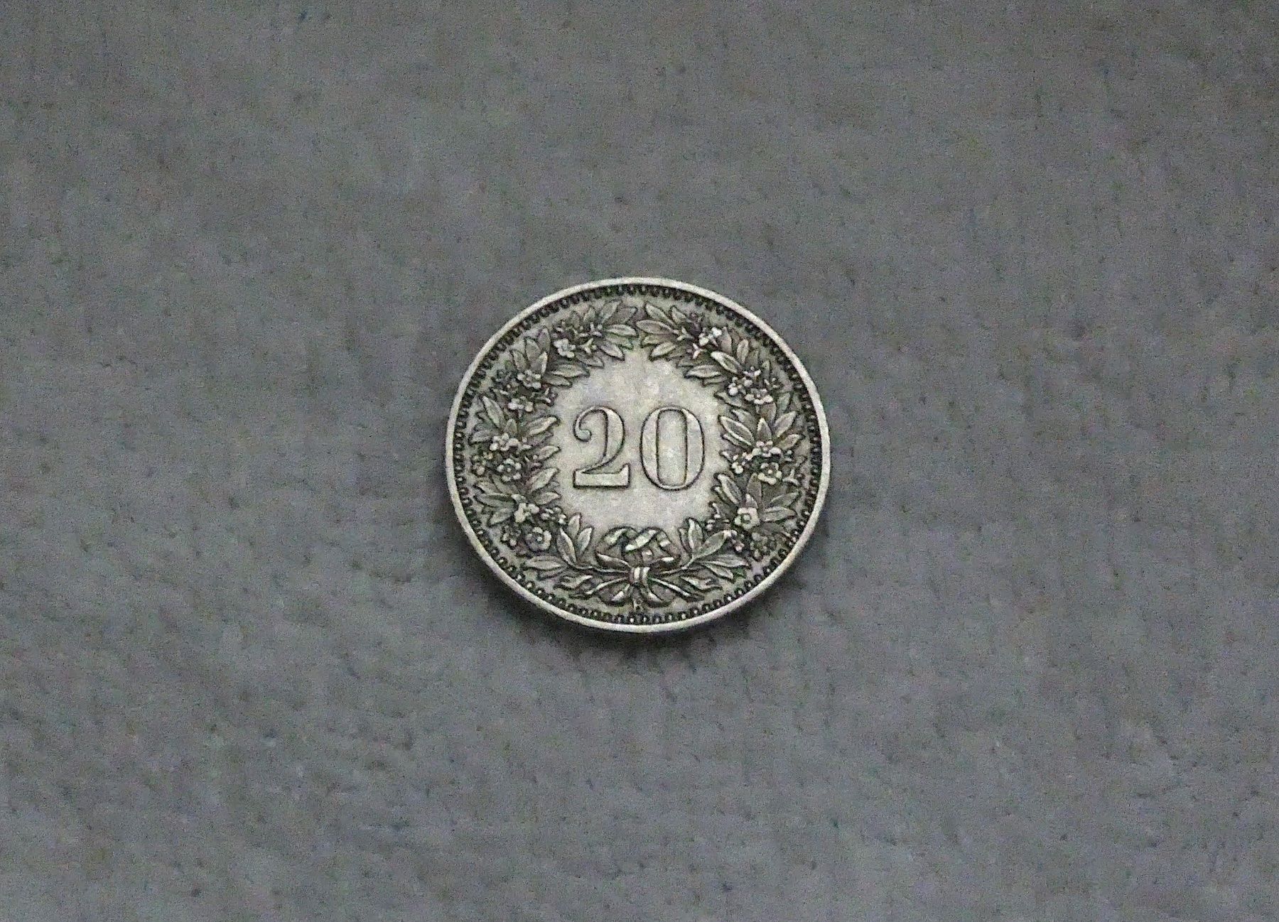 Tutti le monete: 20 centimes/rappen 1911 – Usato da Nyon venduto da Ilmi09 1