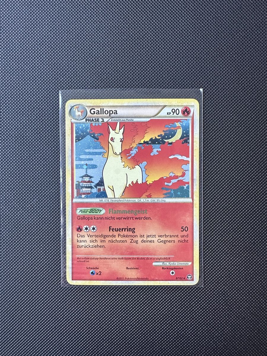 Pokémon Carte collezionabili: Rapidash - Pokemon  Clash at the Summit - 8/102 DE – Usato da Möhlin venduto da ChariShop-TCG
