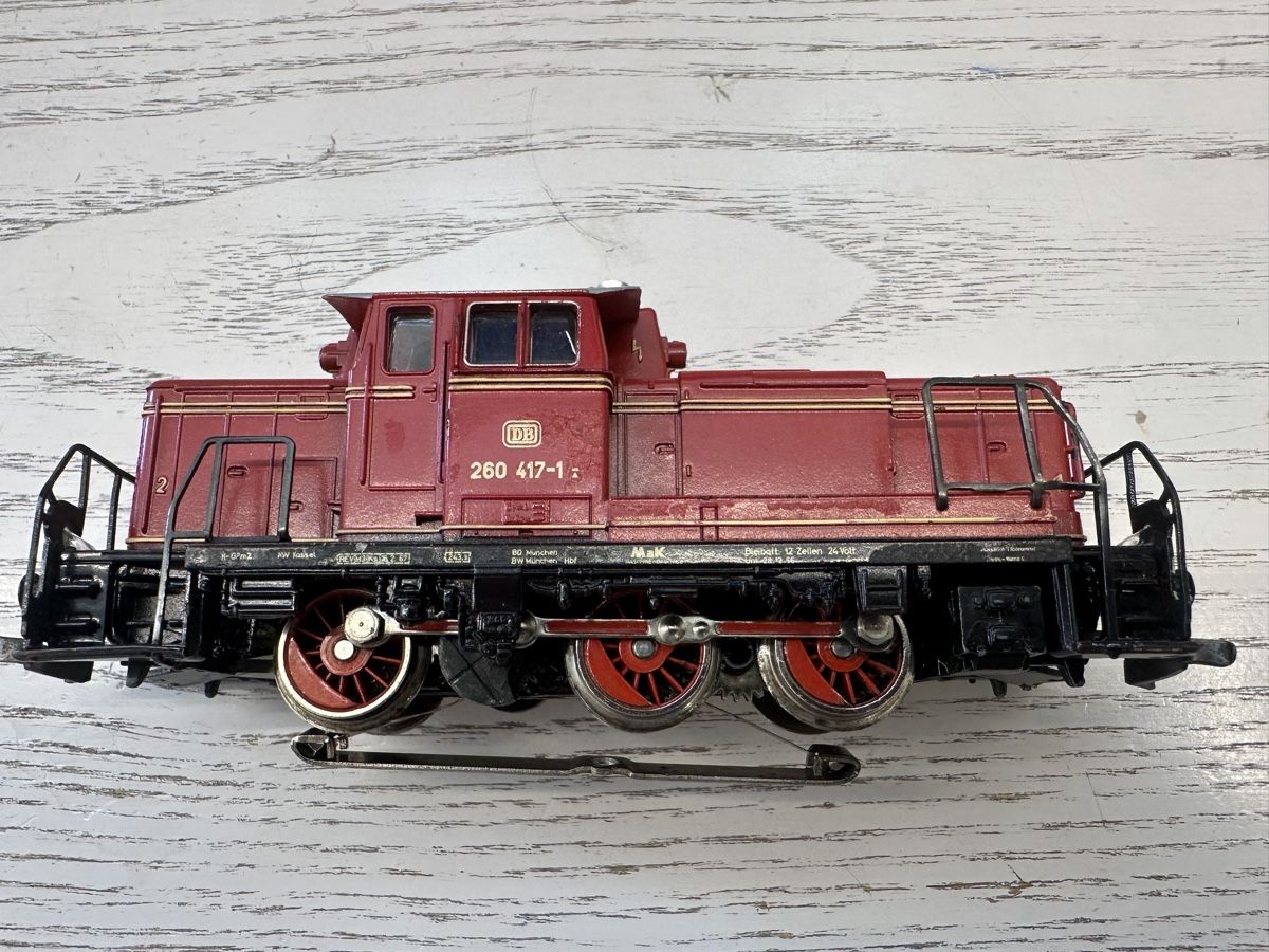 Märklin Modellini di ferrovie: Märklin 3065 DB BR 260 V60 TELEX – Usato da Lupsingen venduto da New-Haven 3