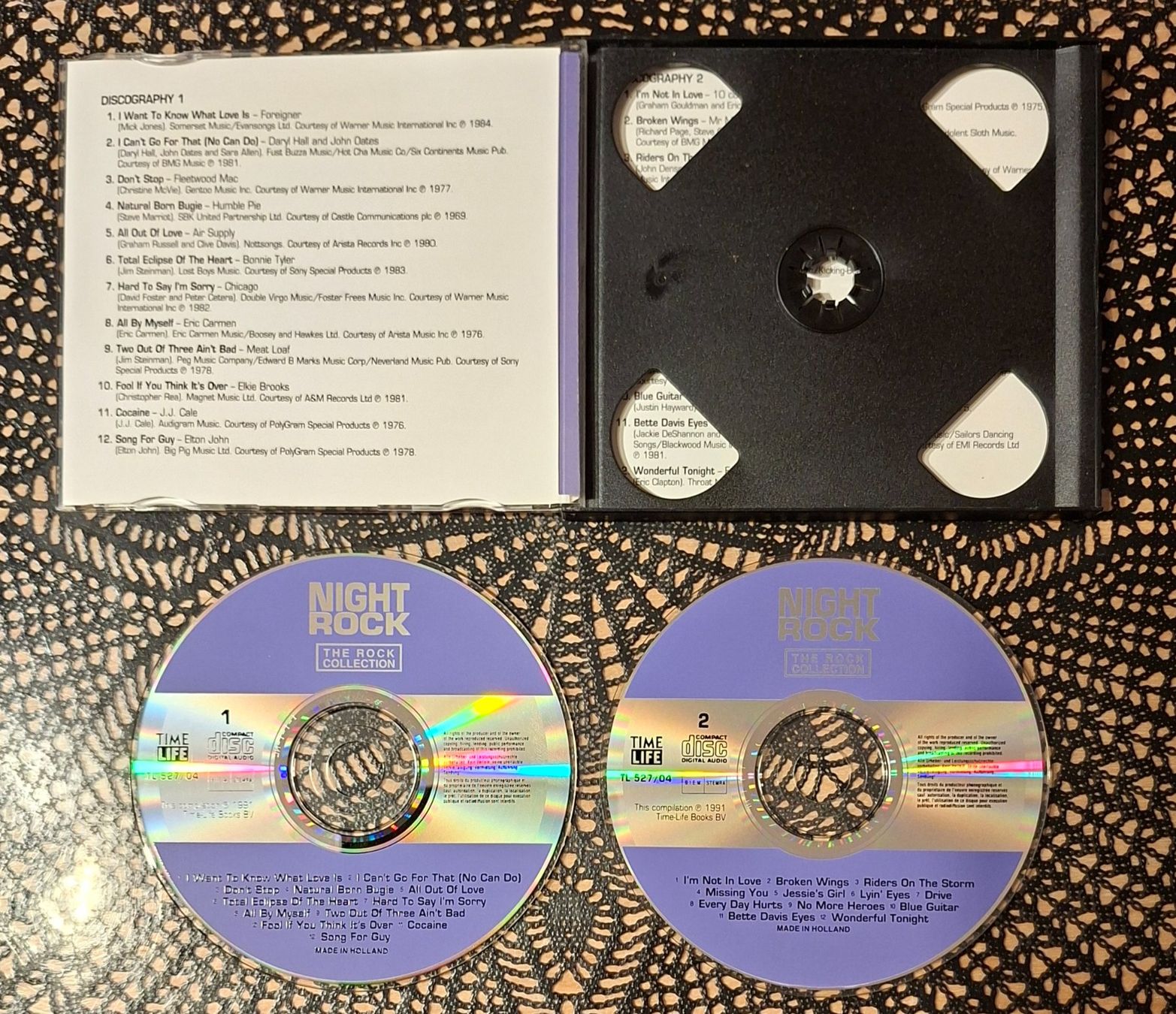 CD: The Rock Collection - Night Rock, Rock Compilation 2CD 1991 – Usato da Schönenberg TG venduto da Gregolino76 2