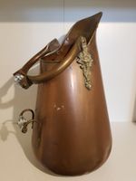 Kupferkessel mit Porzellangriff  52cm