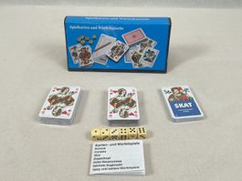 Spielkarten- und Würfelspiel