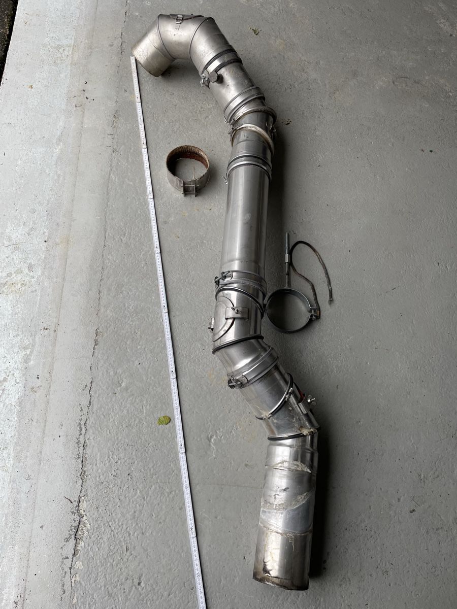 Camini: Abgasrohr 80mm – Usato da Widen venduto da bauhaese 1