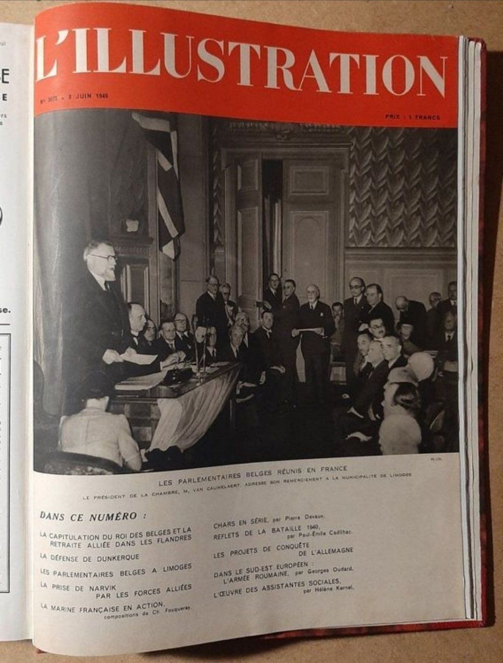 Zeitschriften & Magazine: L'Illustration 1940 relié – Gebraucht aus Montet (Glâne) von Koada2 1